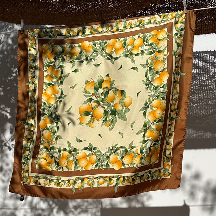 Vintage silk scarf