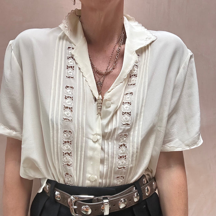 Vintage silk blouse