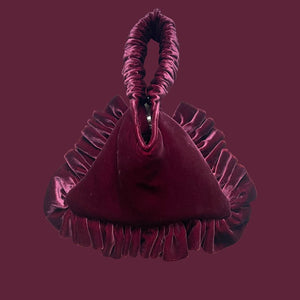 PRE ORDER - LIMITED EDITION - Merlot Velvet Frill