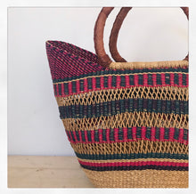 Multi-colour Grass Lace Shopper - Small