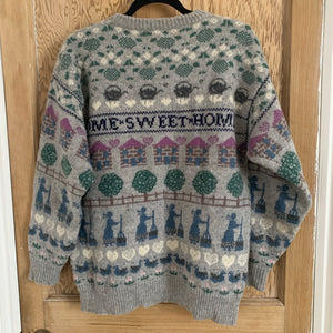 Vintage Home Sweet Home Knit